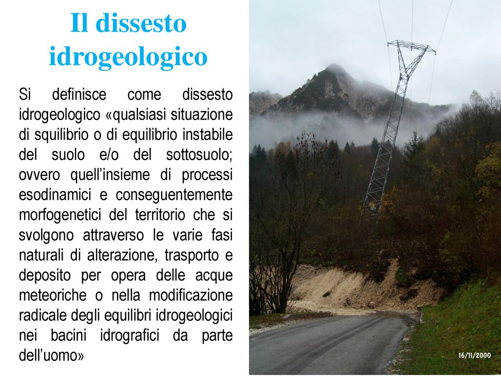 Il Dissesto Idrogeologico E Le Esondazioni Ppt Scaricare